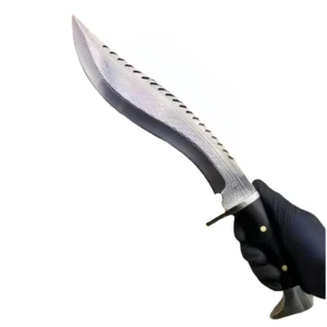 A8 Kukri Messer mit Drachenschuppenmuster