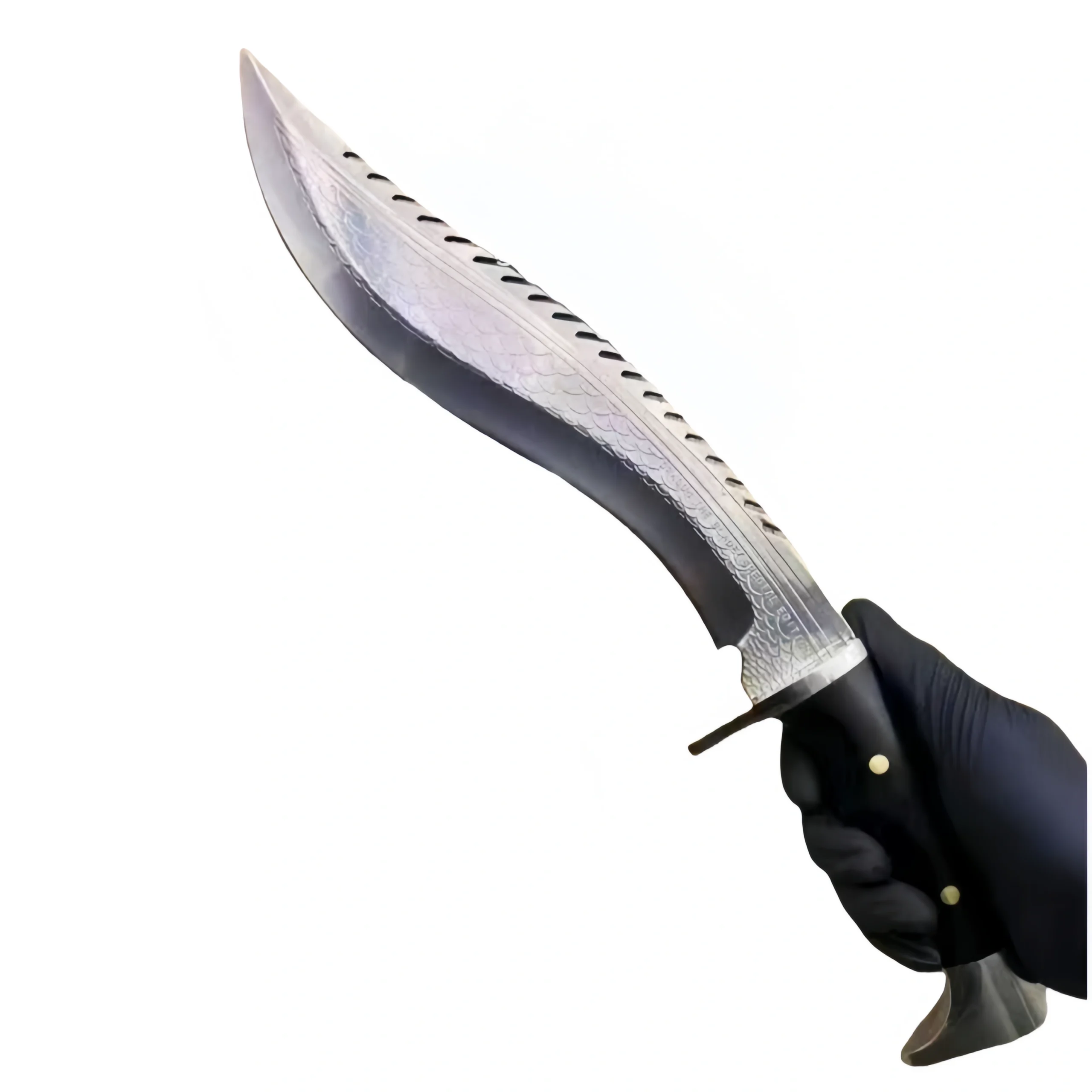 Kukri Messer kaufen 3 A8 Kukri Messer mit Drachenschuppenmuster