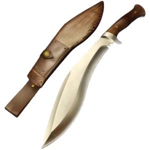 Lion King Kukri Messer mit Holzscheide