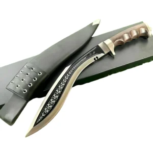 Handgefertigtes Kukri Messer im Royal-Design